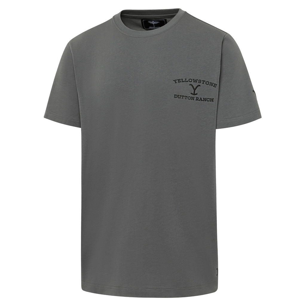 T-shirt  YELLOWSTONE ride for the brand grey