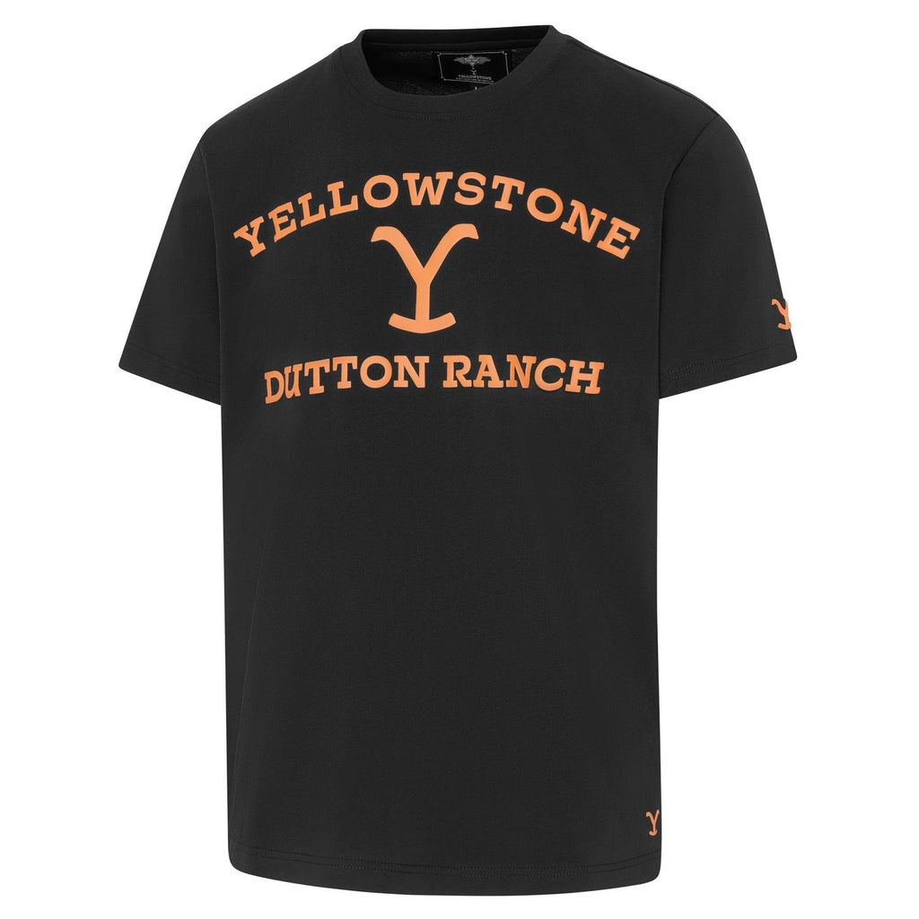T-shirt YELLOWSTONE " Black Station"