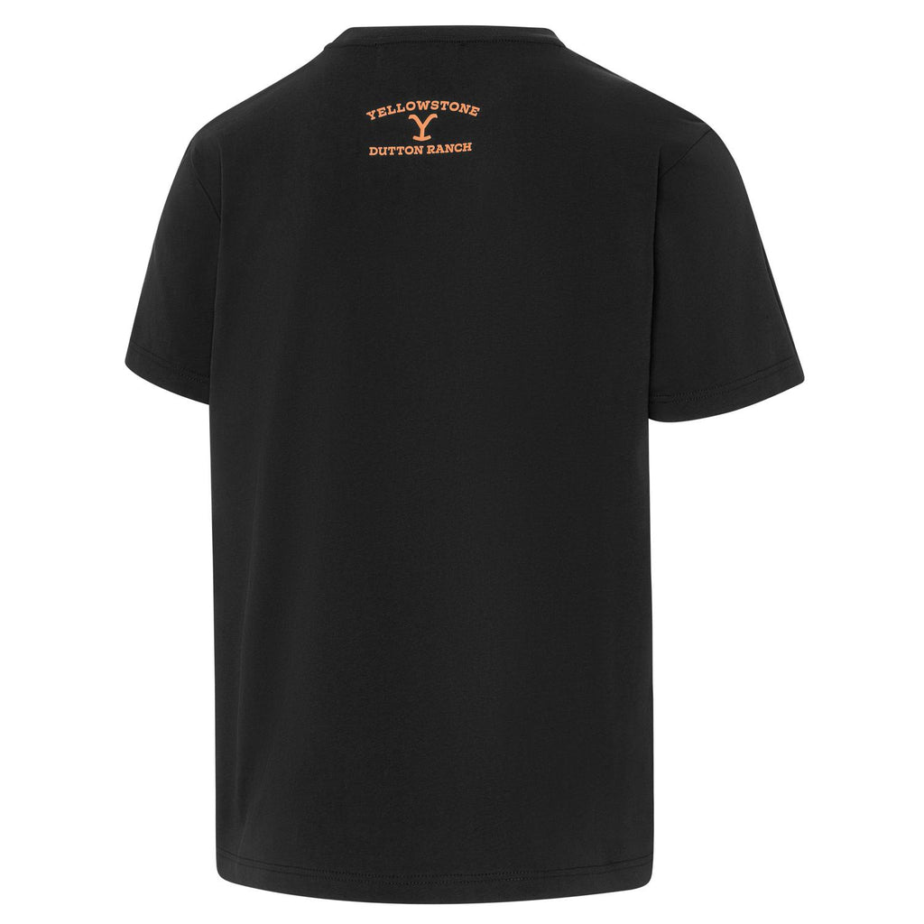 T-shirt YELLOWSTONE " Black Station"