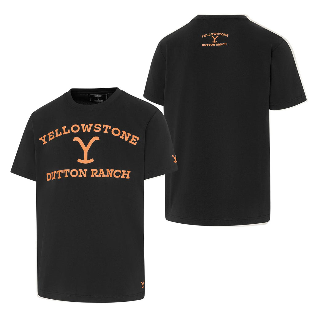 T-shirt YELLOWSTONE " Black Station"