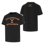 T-shirt YELLOWSTONE " Black Station"
