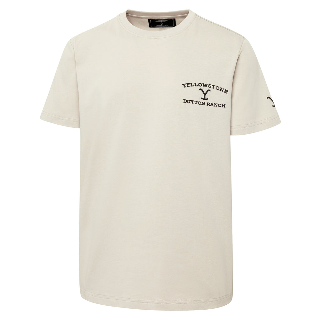 T-shirt  YELLOWSTONE so wild so angry beige