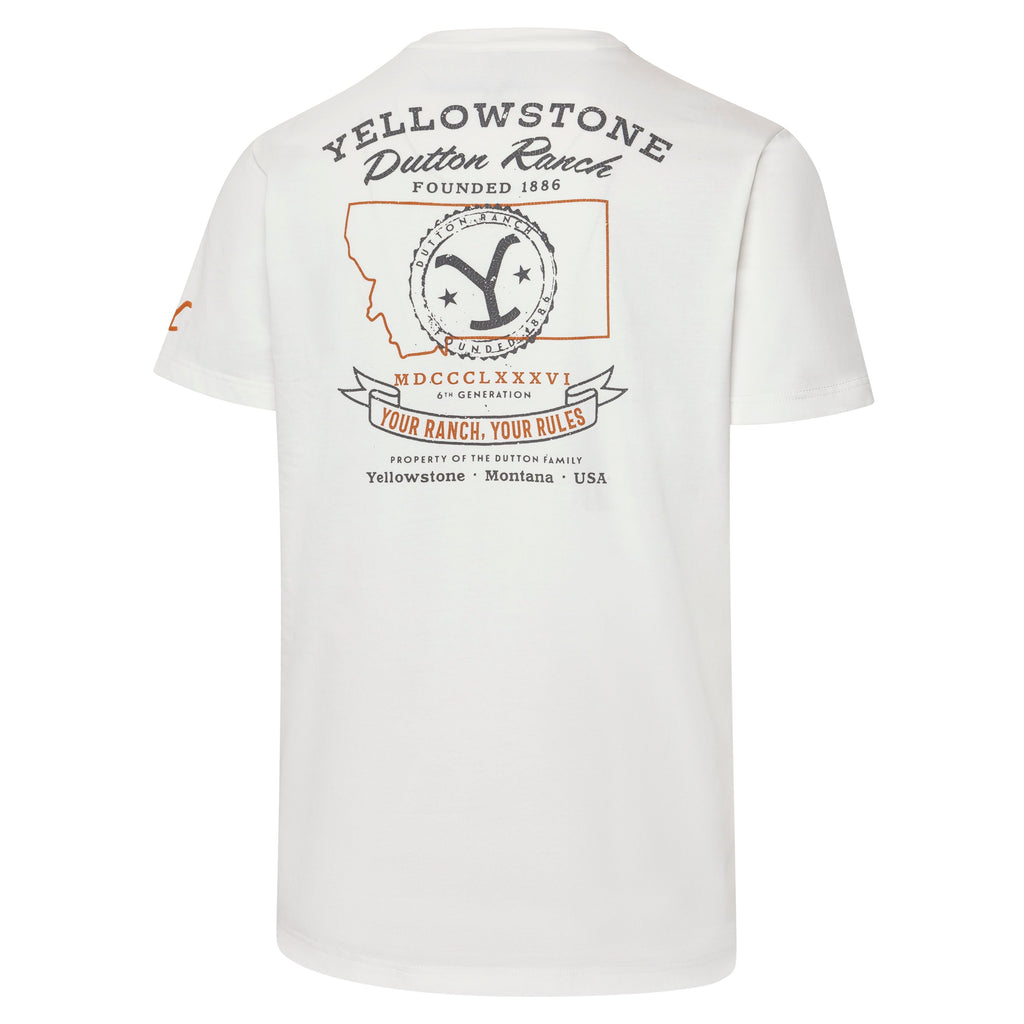 T-shirt  YELLOWSTONE Your Ranch Your Rules