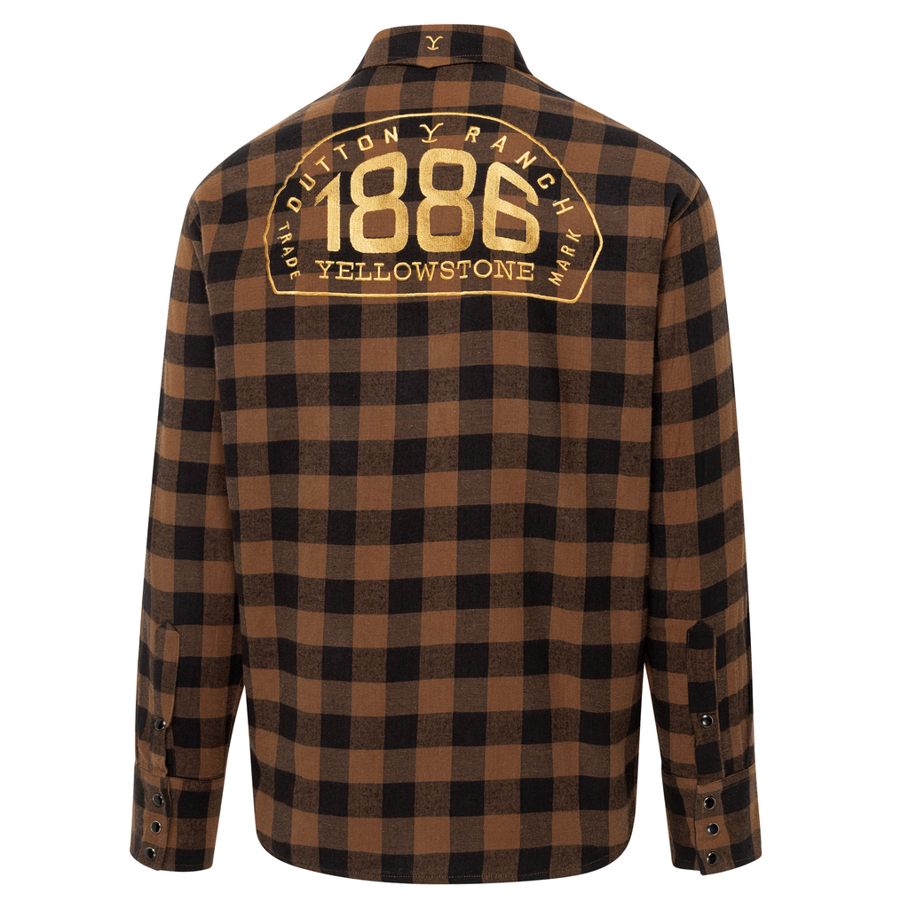 Chemise Canadienne YELLOWSTONE 1886 BROWN