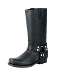 Bottes Motard 001 PULL GRASS NEGRO 201