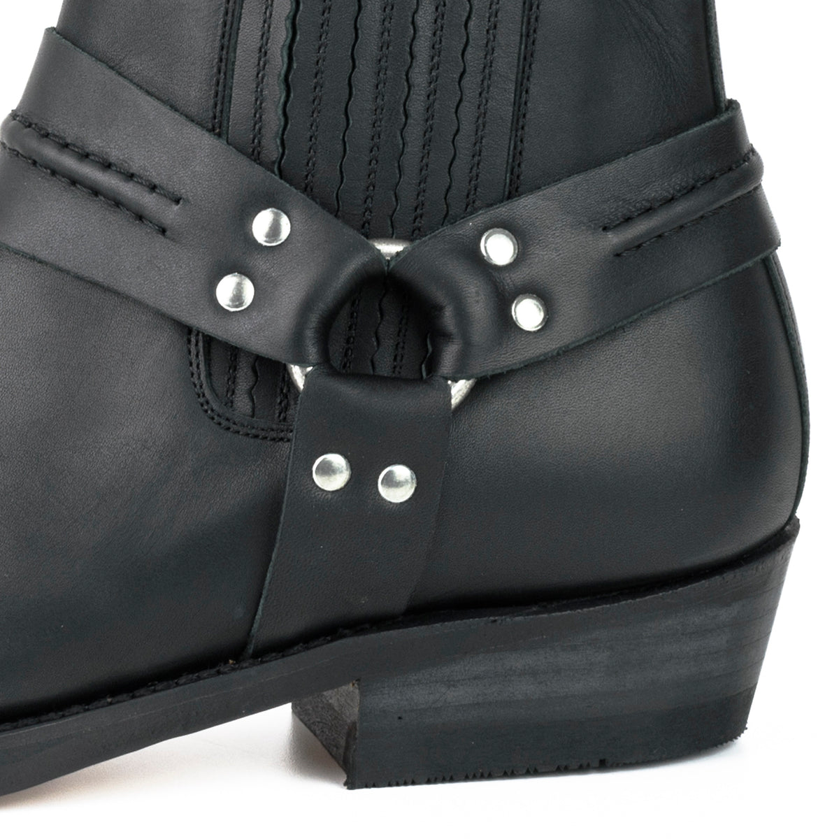 Bottes Motard 004 PULL GRASS NEGRO 204