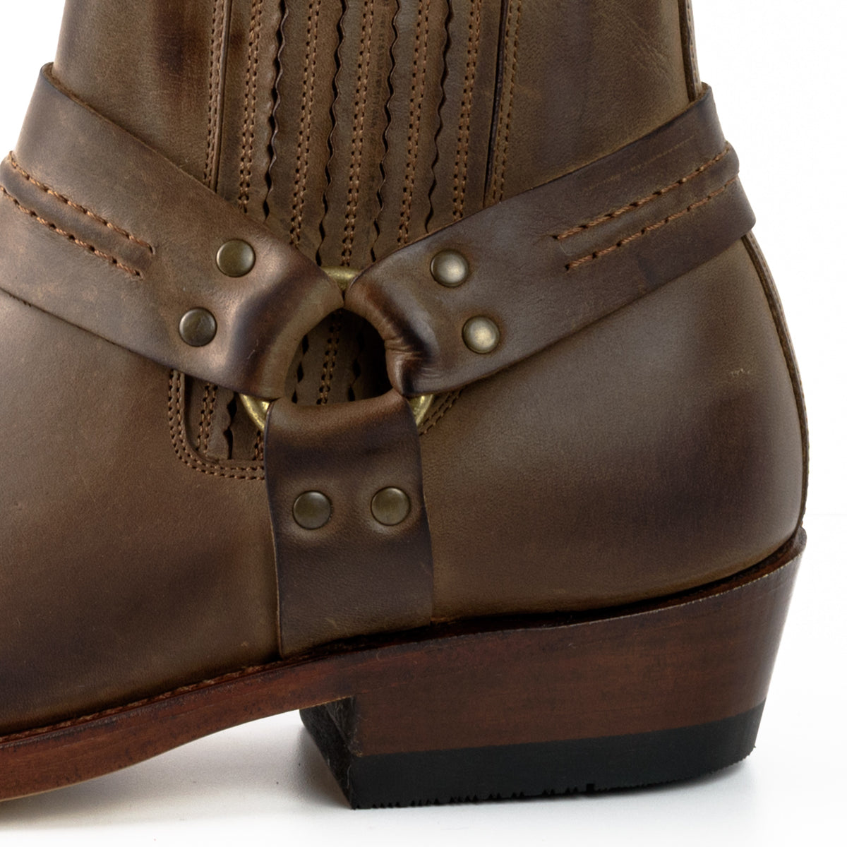 Bottes Motard 004 CRAZY OLD SADALE 205