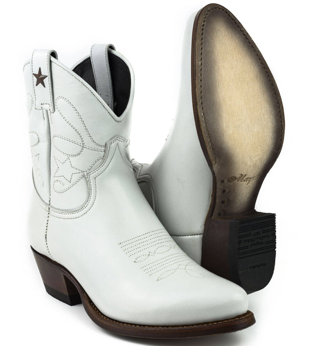 Bottine MAYURA 2374  BLANCHE