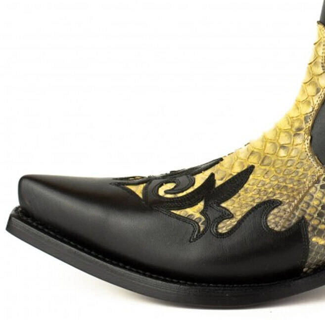 Botte MAYURA ROCK-2500 Noire & Jaune Camel