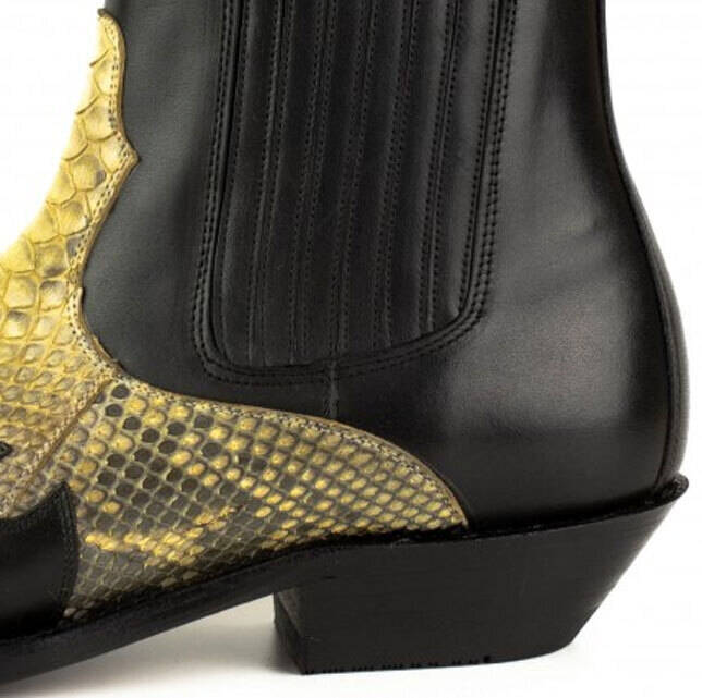 Botte MAYURA ROCK-2500 Noire & Jaune Camel