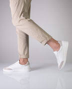 Sneakers ALBA Cuir nappa / daim beige