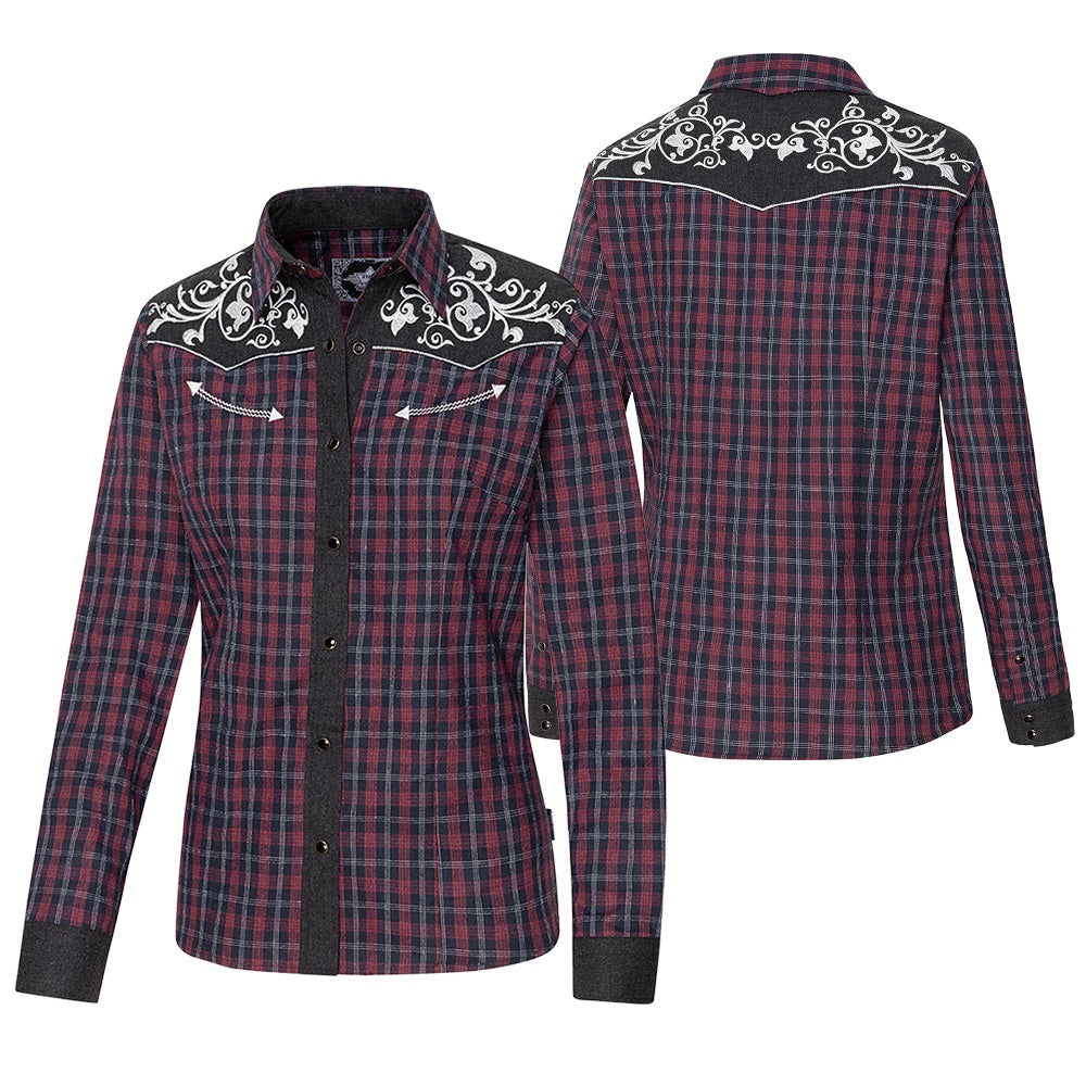 Chemise Western Country duo ABBY
