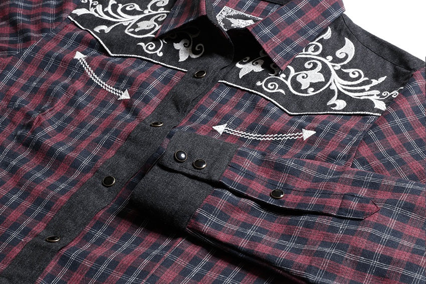 Chemise Western Country duo ABBY