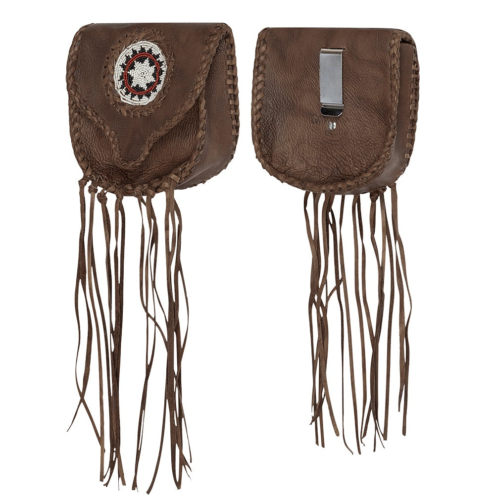 Sac ANOKI Brown (Pochette de ceinture en cuir)