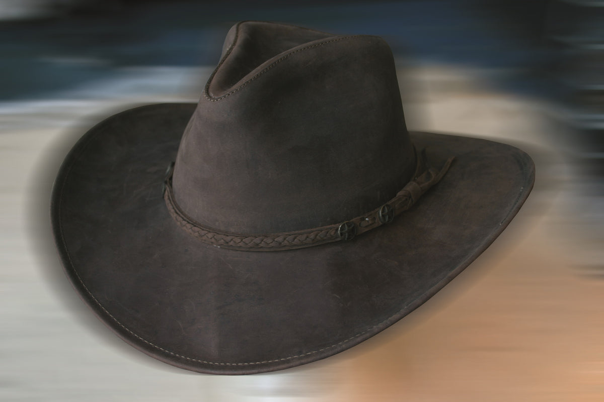 Chapeau Western BANDERA Marron