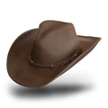Chapeau Western BANDERA Marron
