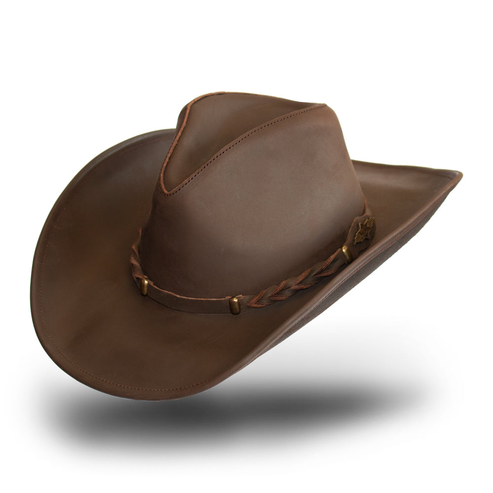 Chapeau Western BANDERA Marron