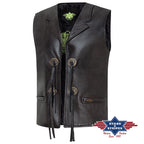 Gilet Western ALABAMA BONANZA (noir)