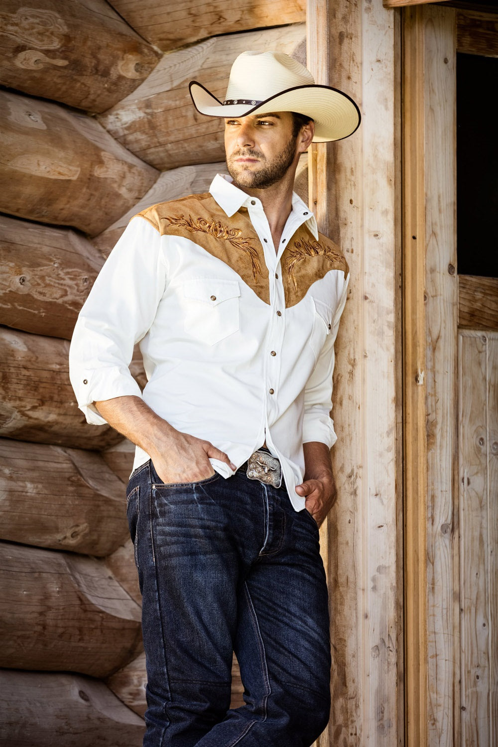 Chemise Western Country BOSTON