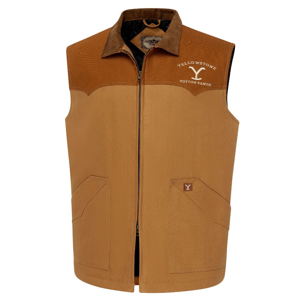 Gilet Western YELLOWSTONE HAY