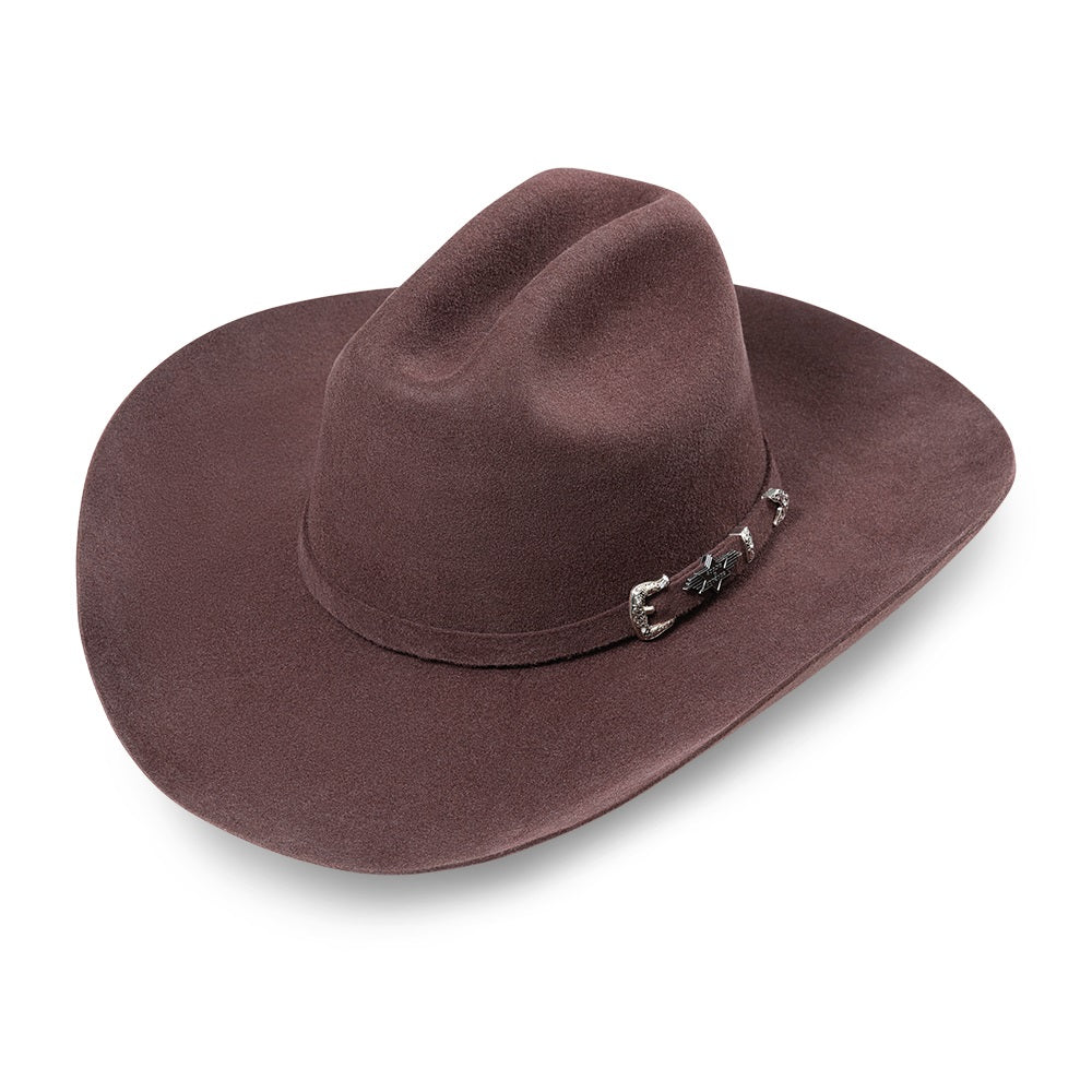 Chapeau Western HOUSTON Brown (Marron)