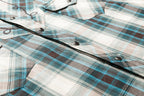 Chemise Western Country Duo JEFF Blue