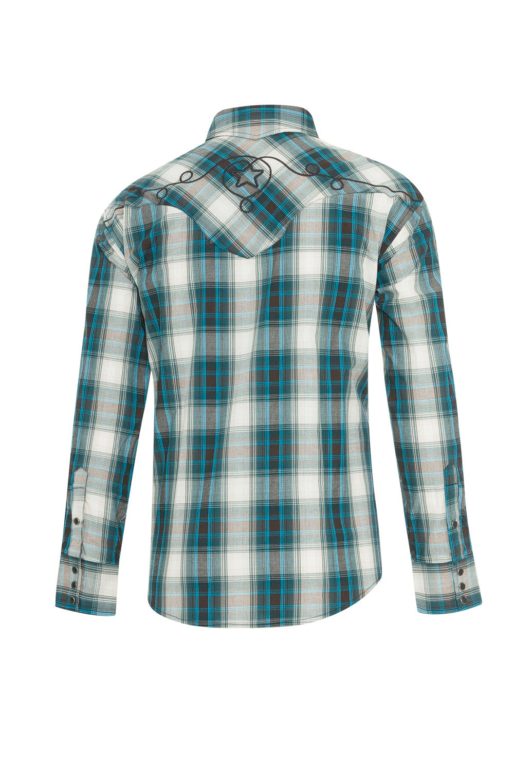 Chemise Western Country Duo JEFF Blue