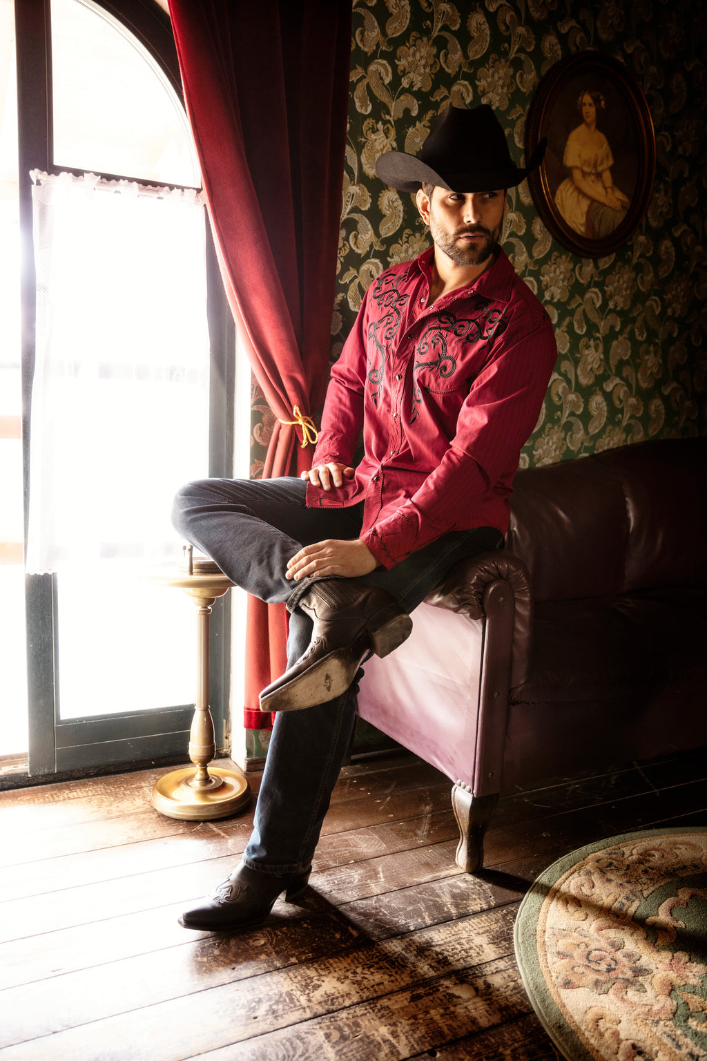 Chemise Western Country duo MASON