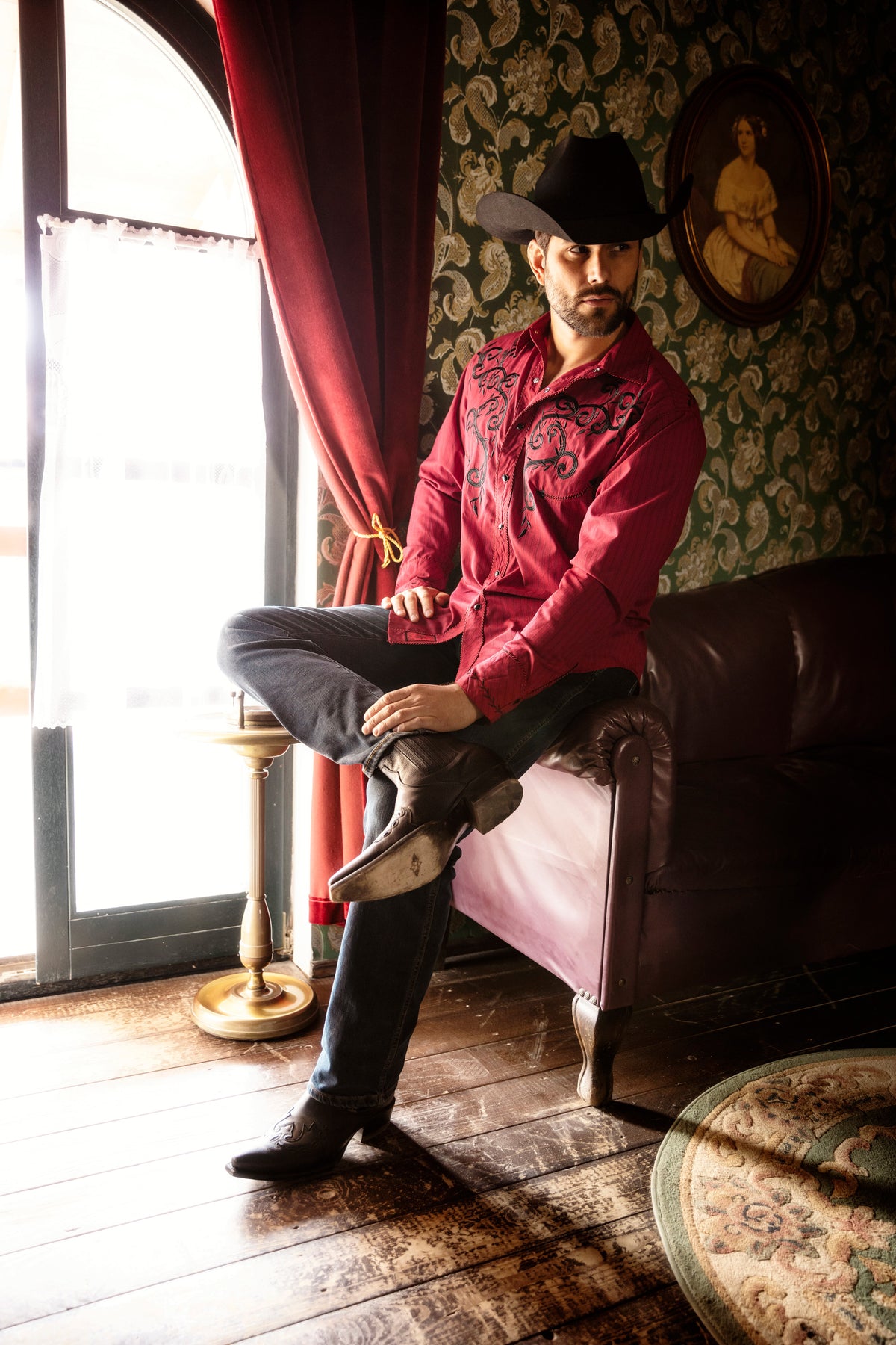 Chemise Western Country duo MASON