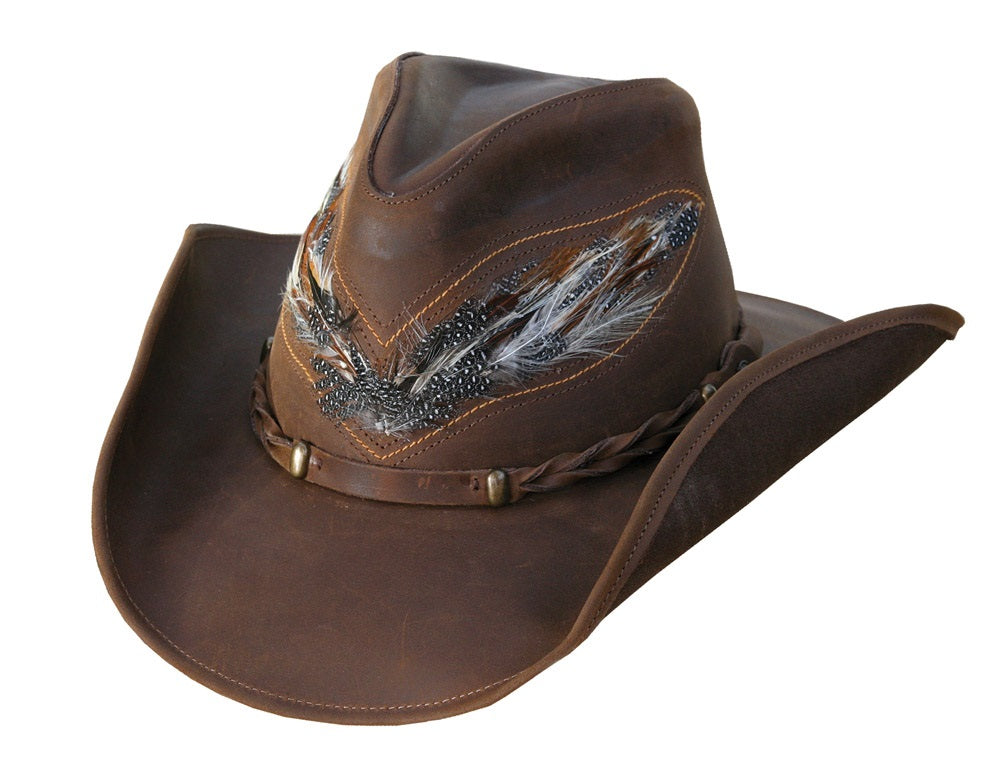 Chapeau Cowboy Cuir OUTBACK