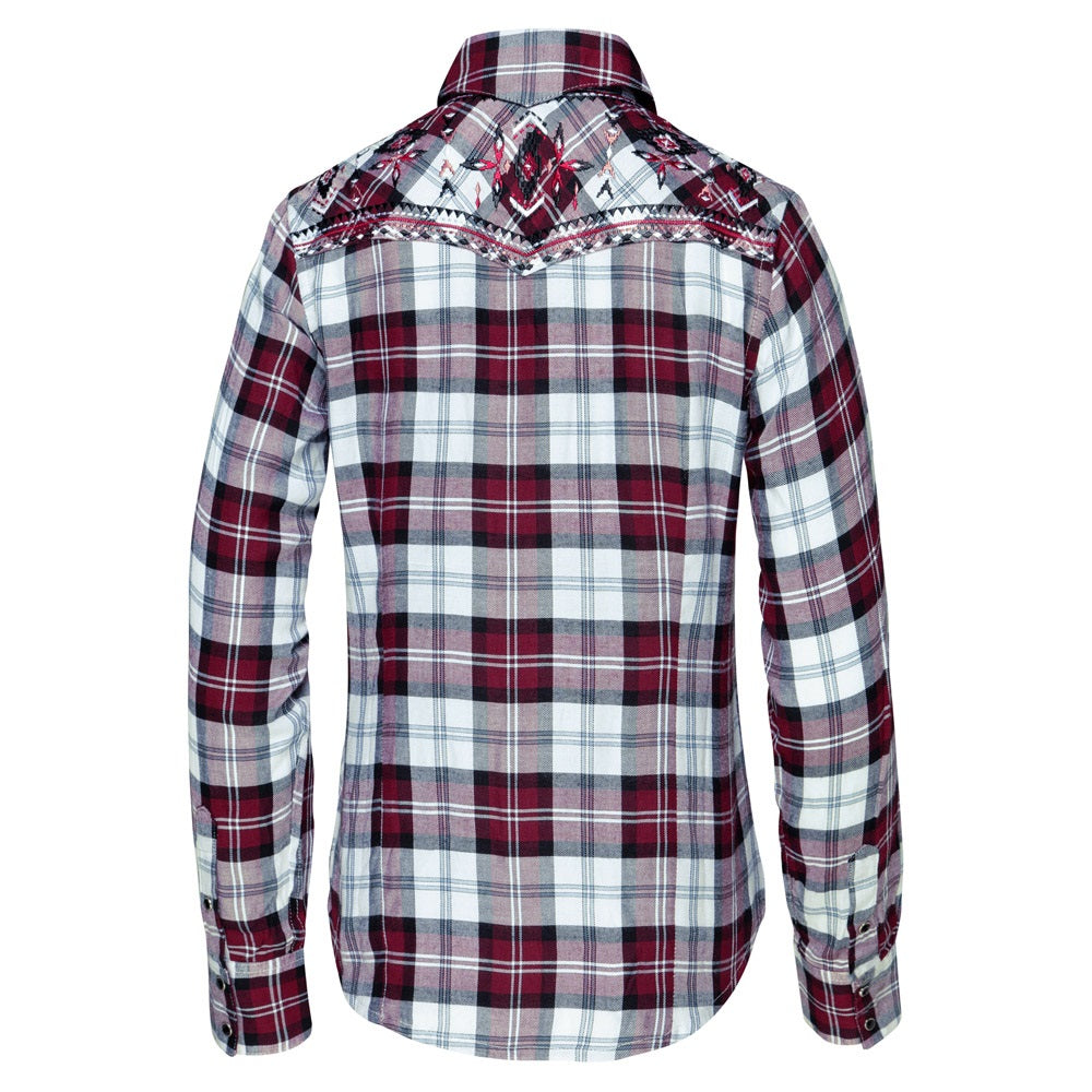 Chemise Western Country PASSADENA RED