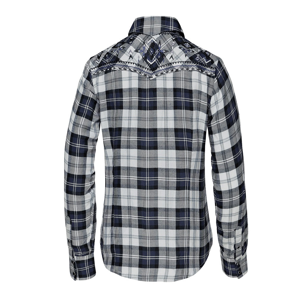 Chemise Western Country PASSADENA BLUE