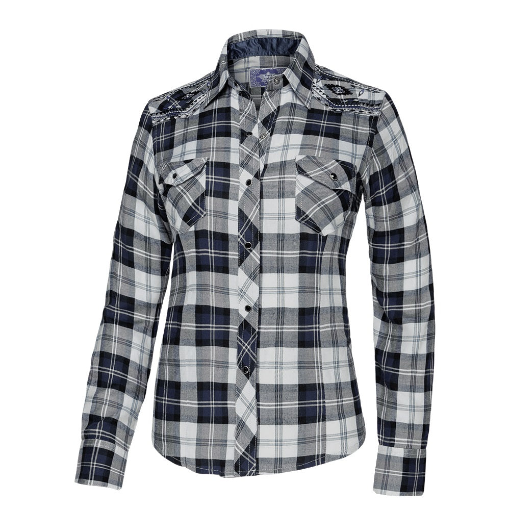 Chemise Western Country PASSADENA BLUE