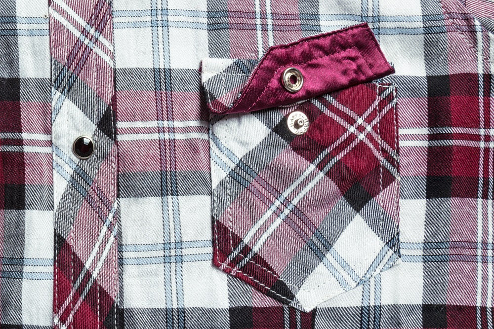 Chemise Western Country PASSADENA RED