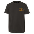 T-shirt  YELLOWSTONE Ride for the brand antracite