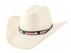 Chapeau Western Country RODEO PBR WHITE