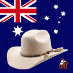 Chapeau Western Australien ROUGH RIDER AKUBRA Sable