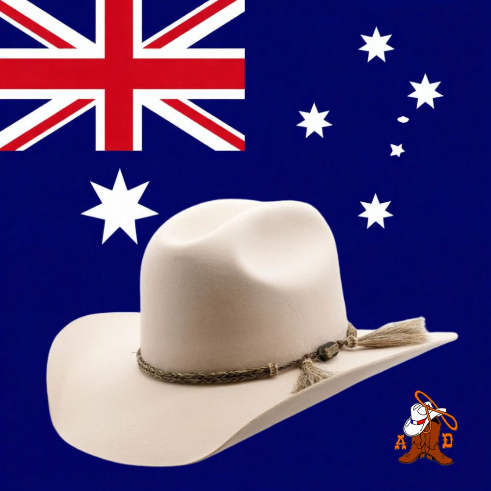 Chapeau Western Australien ROUGH RIDER AKUBRA Sable