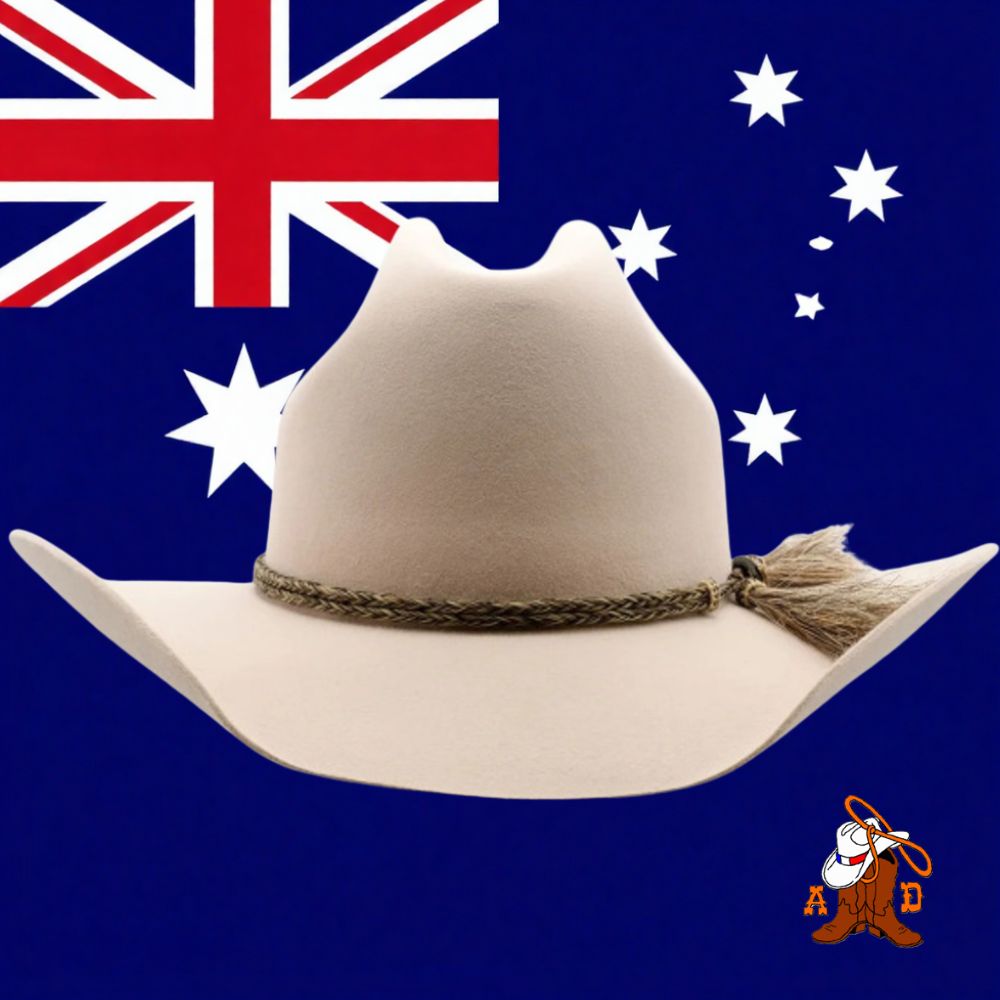 Chapeau Western Australien ROUGH RIDER AKUBRA Sable