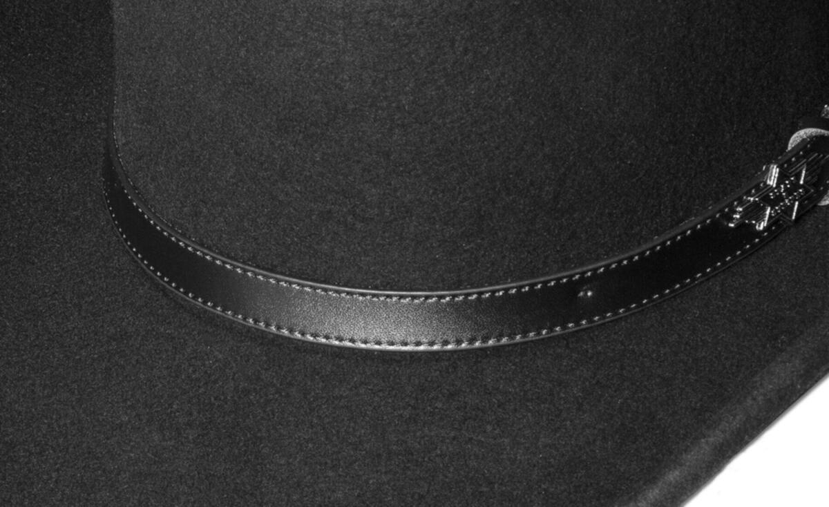 Chapeau Western BAD BEAT Black (Noir)