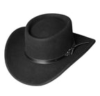 Chapeau Western BAD BEAT Black (Noir)