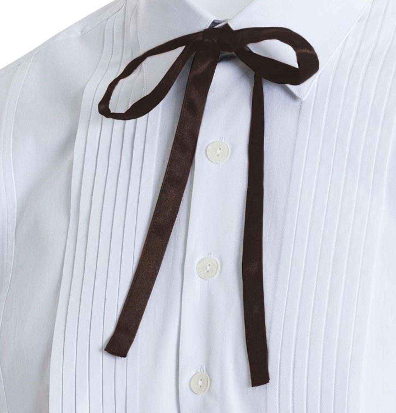 Cravate de cowboy occidentale T-04 BROWN