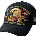Casquette Édition 250 ans USA 1776-2026 - Black
