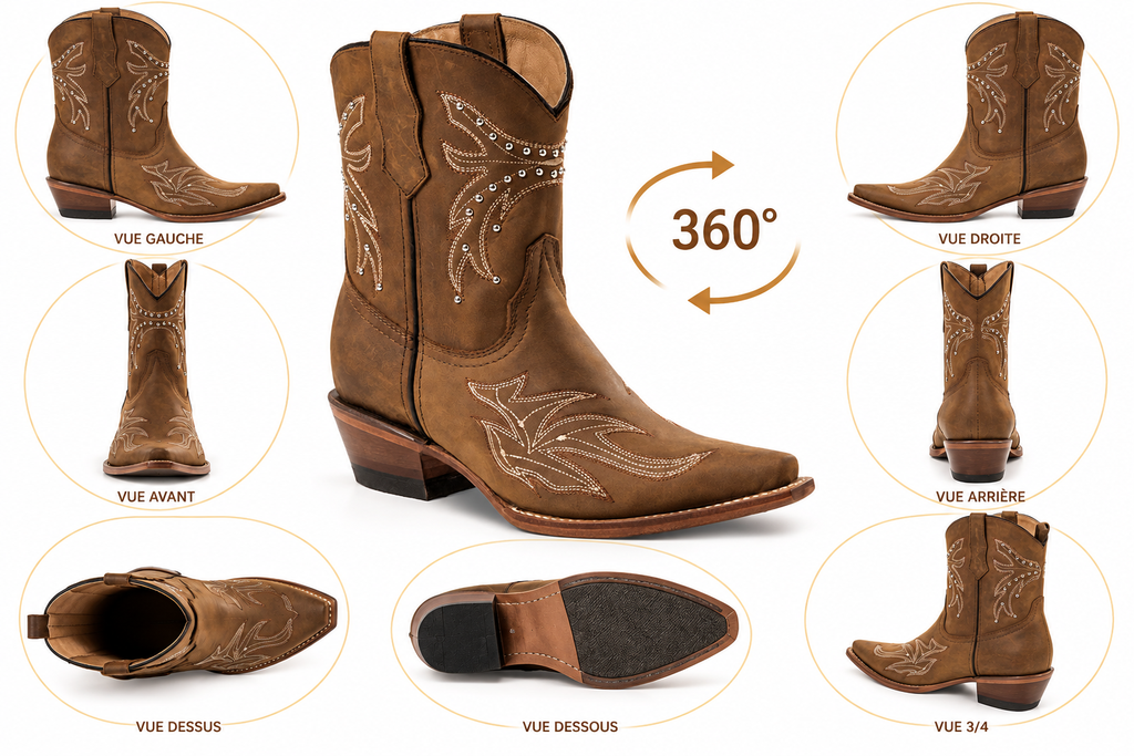 Bottes Western  WBL-77