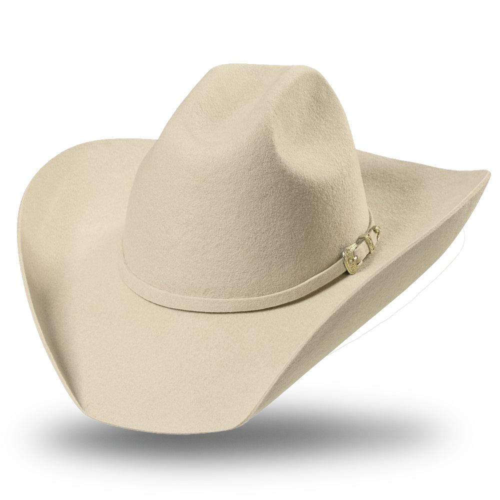Chapeau Cowboy WYOMING Bone (feutre creme)