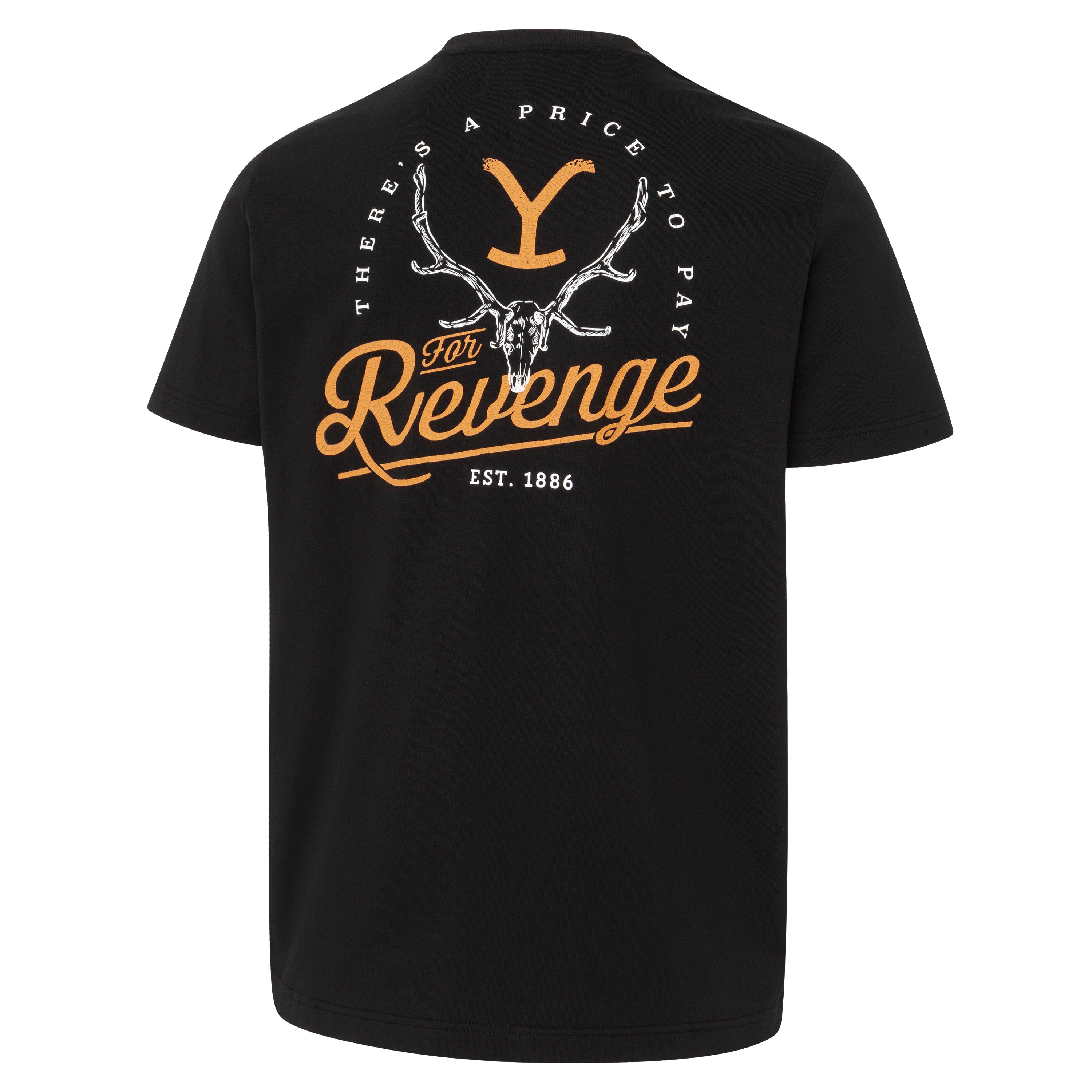 T-shirt  YELLOWSTONE REVENGE Black