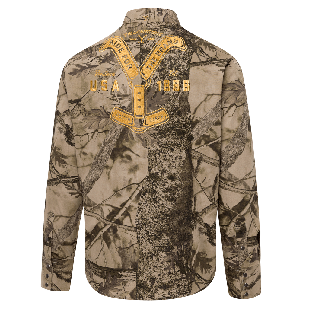 Chemise YELLOWSTONE  Ride for the Brand Camo
