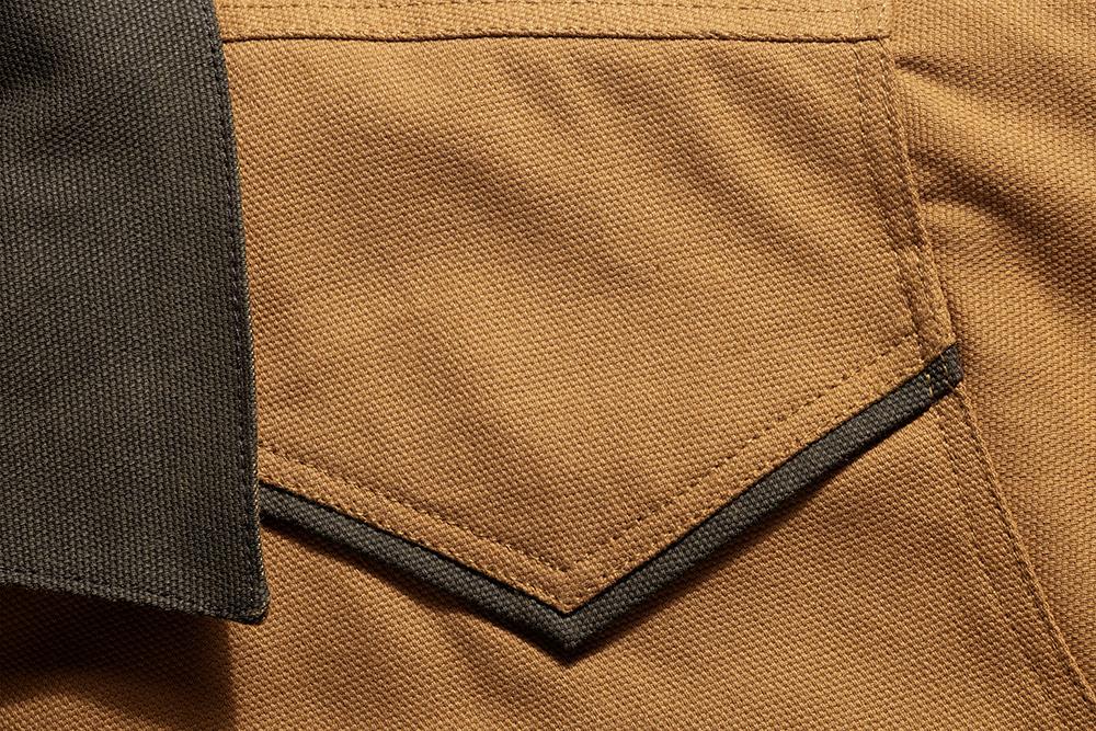 Blouson Toile ANDREW Brown