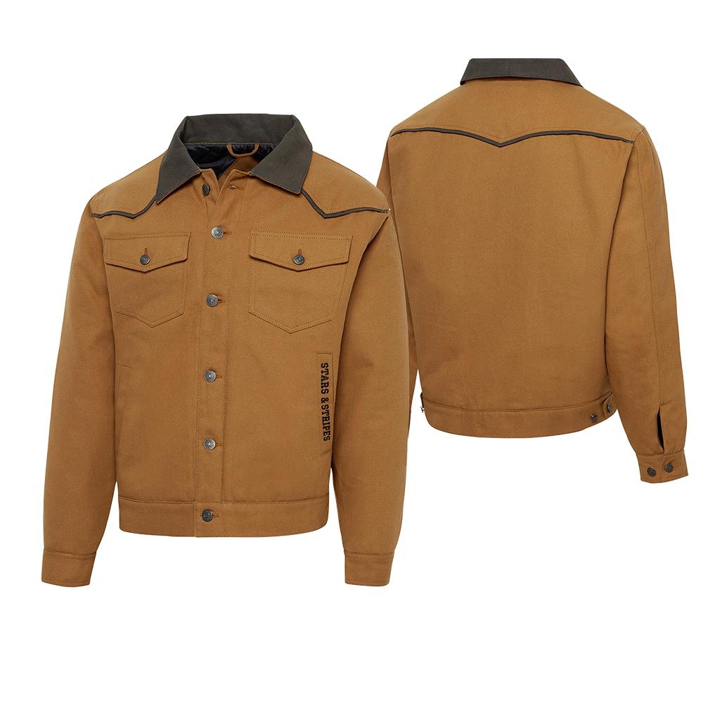 Blouson Toile ANDREW Brown