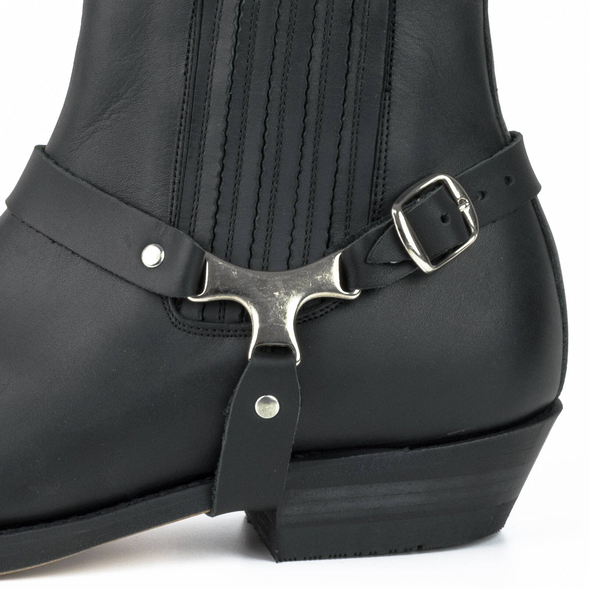 Bottes Motard 24 PULL GRASS NEGRO 207